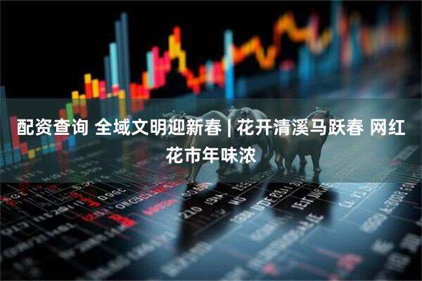 配资查询 全域文明迎新春 | 花开清溪马跃春 网红花市年味浓